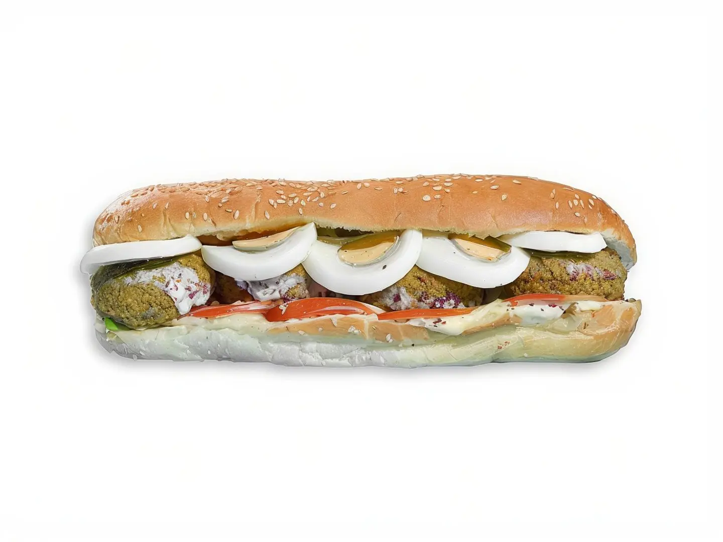 Sabah Falafel Samoli Sandwich