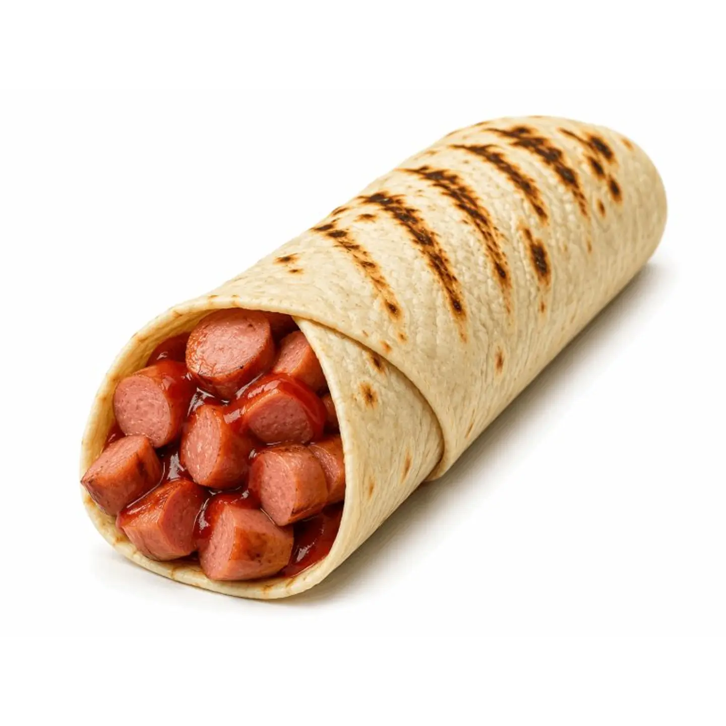 ساندوتش نقانق خبز صاج