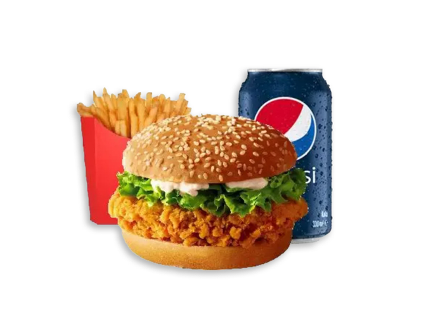 Round Zinger Sandwich Meal