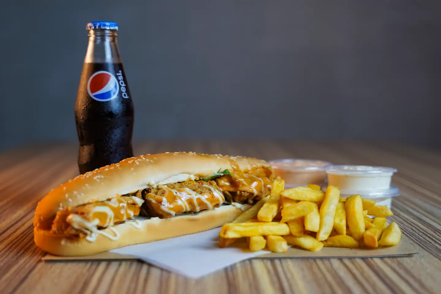 وجبة ساندوتش سمك