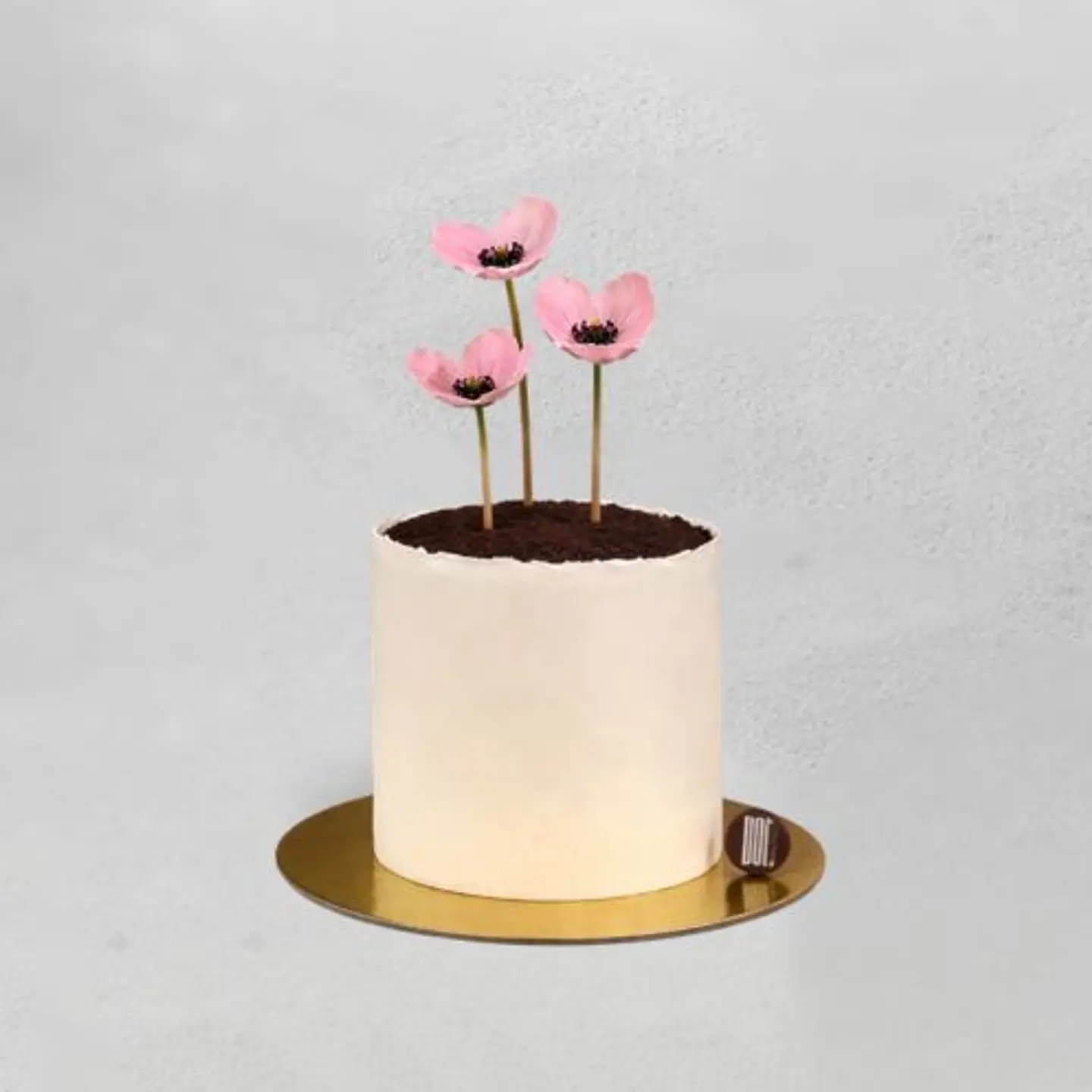 Pink Rose Garden Cake – 6 Inch