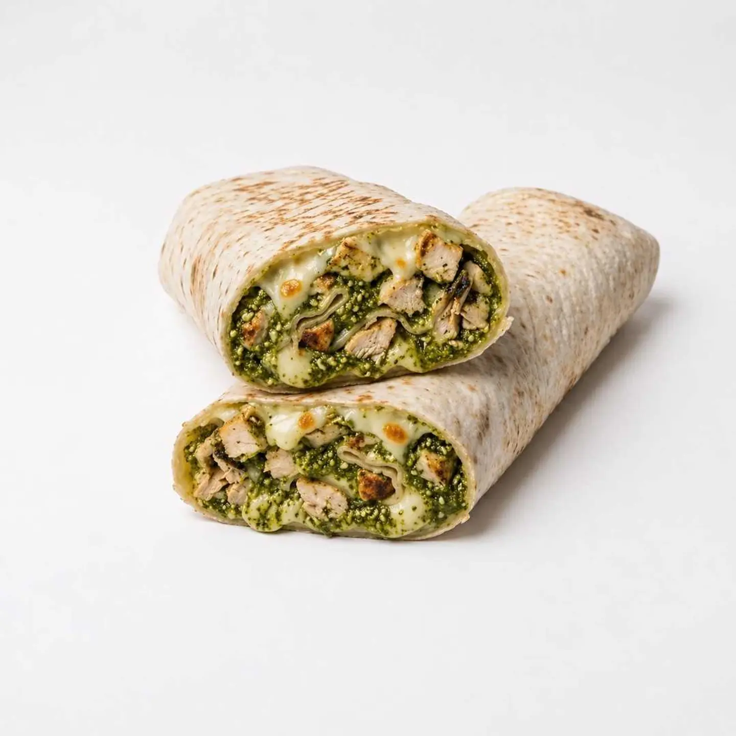 ساندوتش دجاج بيستو (رول)