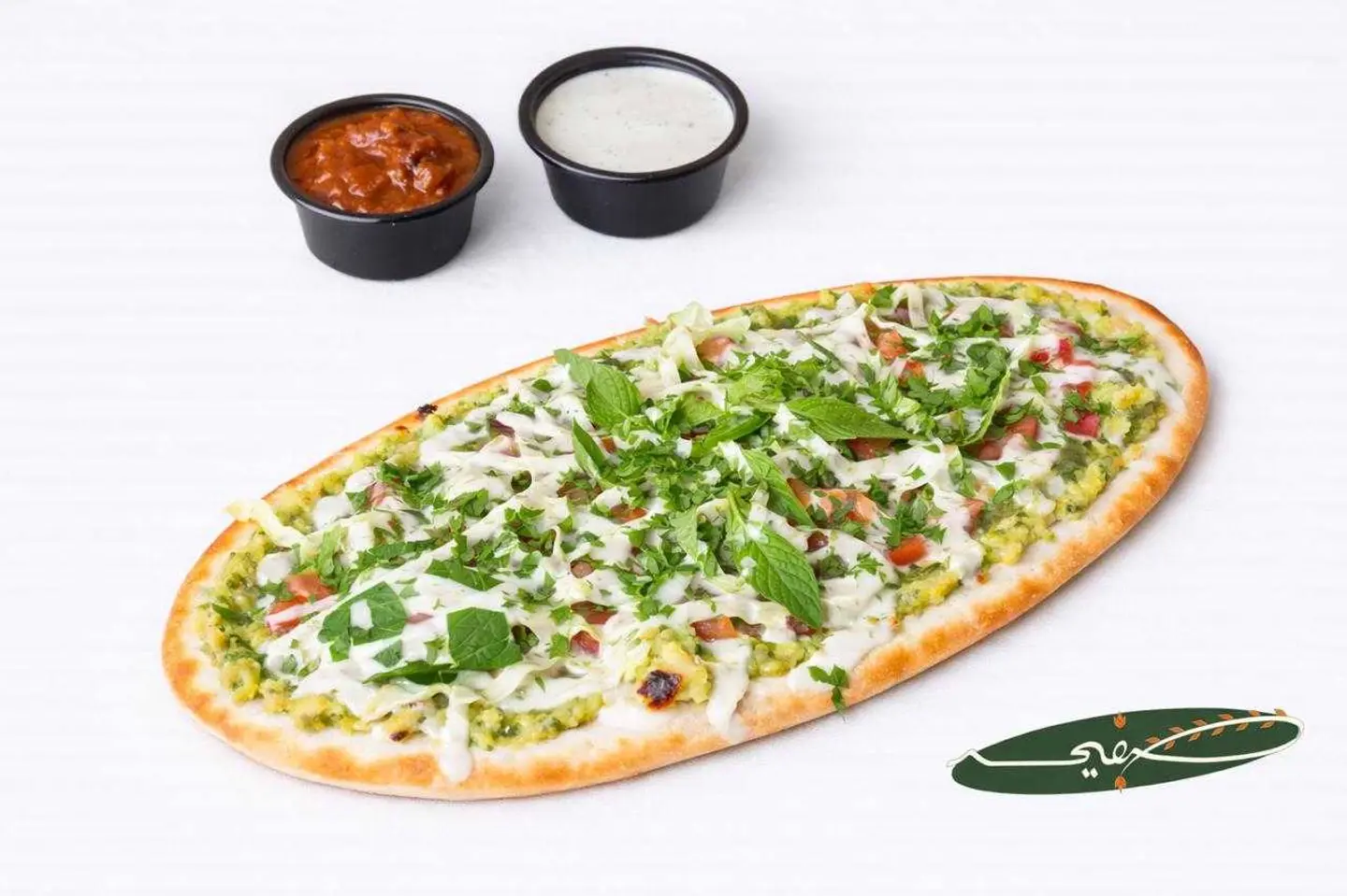 فطيرة فلافل مشوية