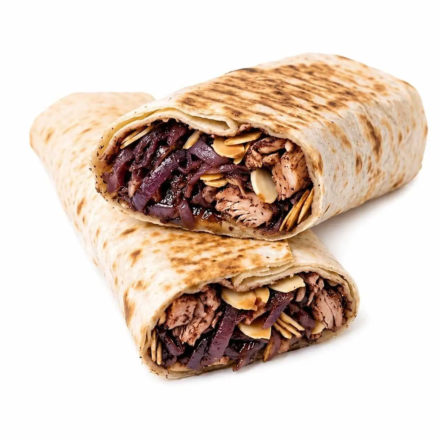 ساندوتش الدجاج مسخن (رول)