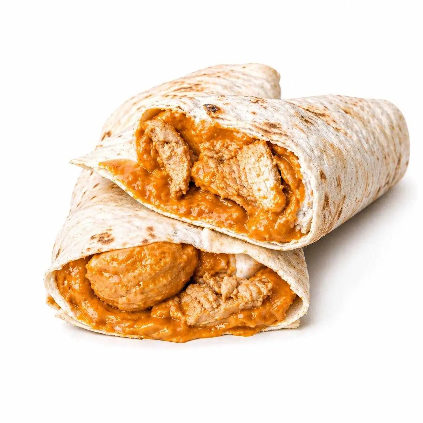 ساندوتش دجاج تيكا (رول)