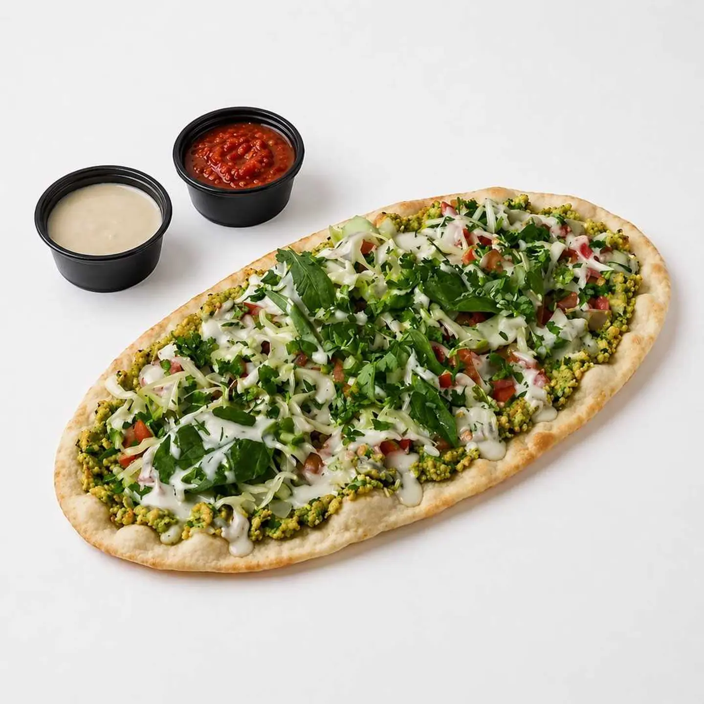 فطيرة فلافل مشوية