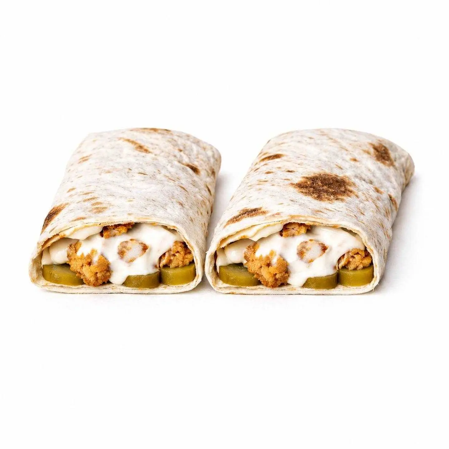 ساندوتش دجاج شاورما (رول)