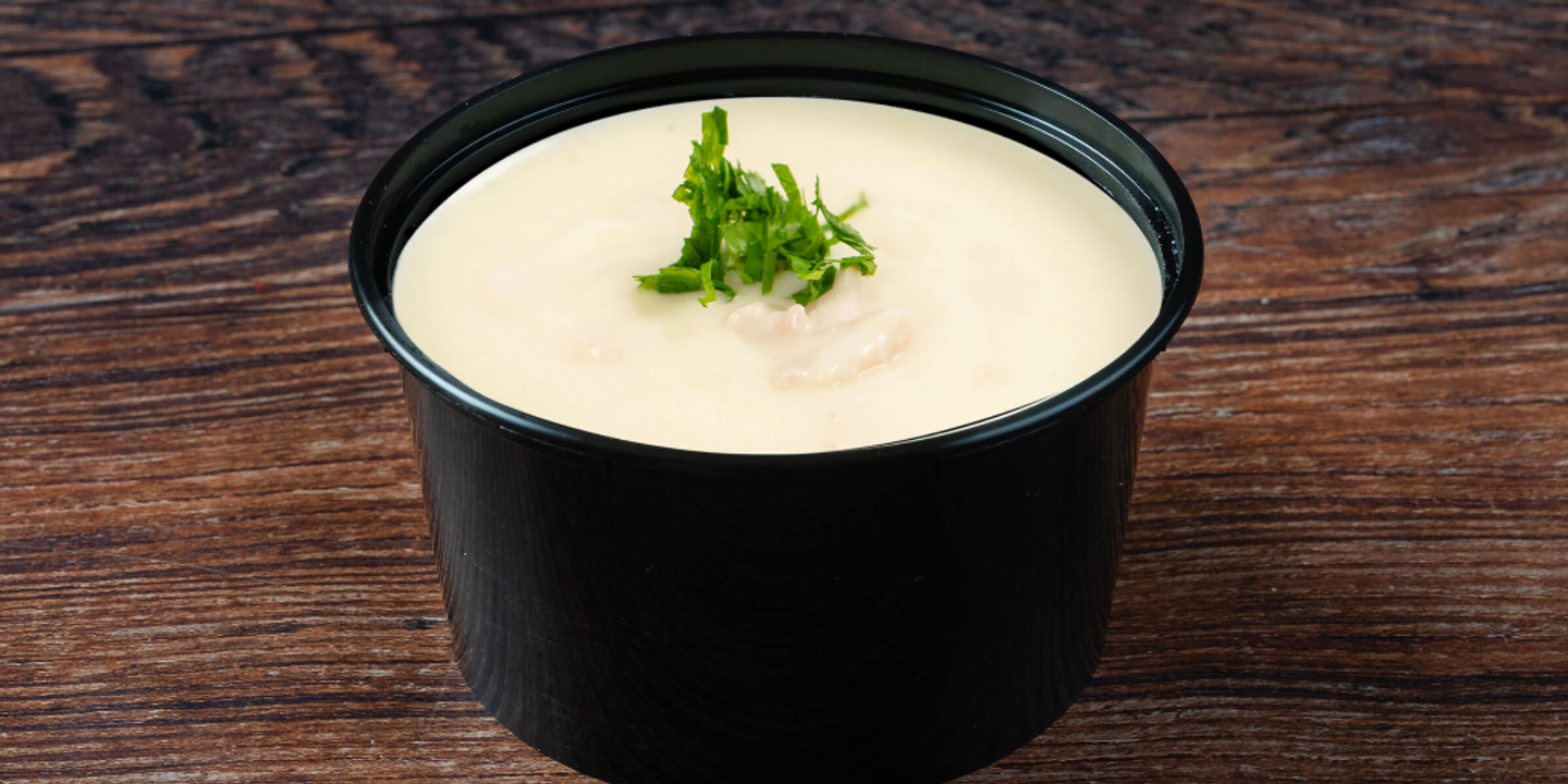 شوربة دجاج بالكريمة