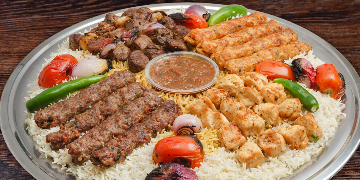 مشويات العائلة مع رز