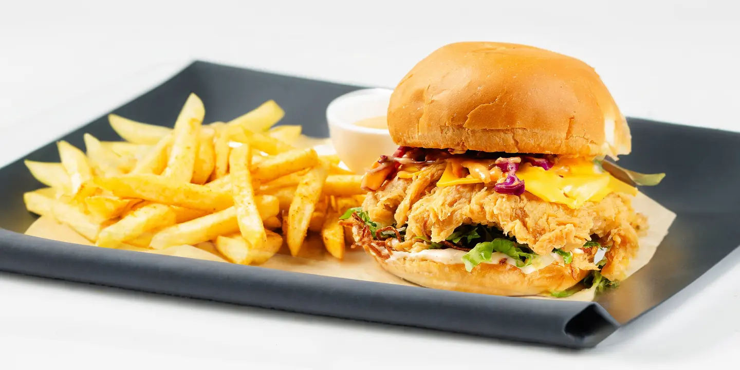 Chicken Crispy Burger Meal