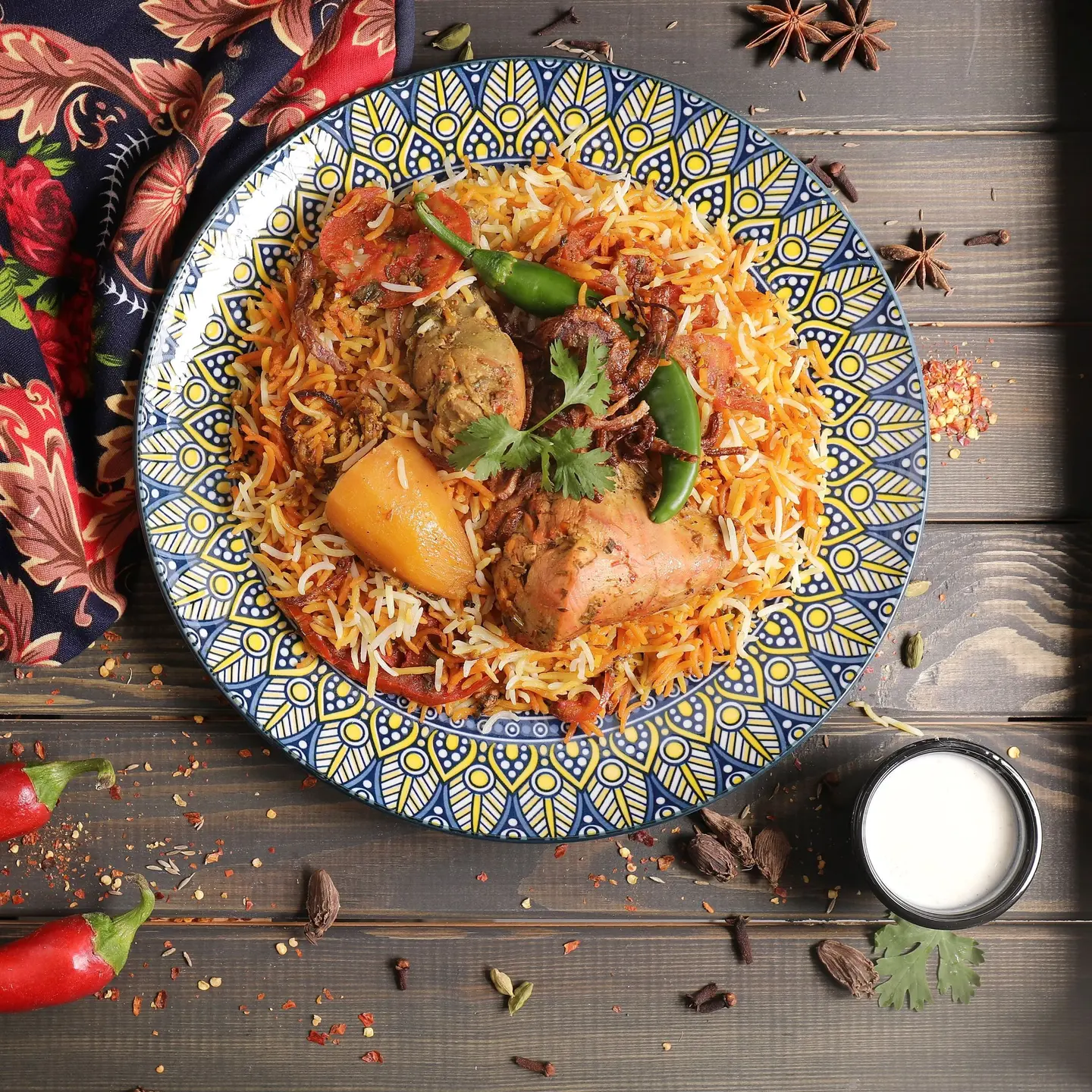 صحن برياني
