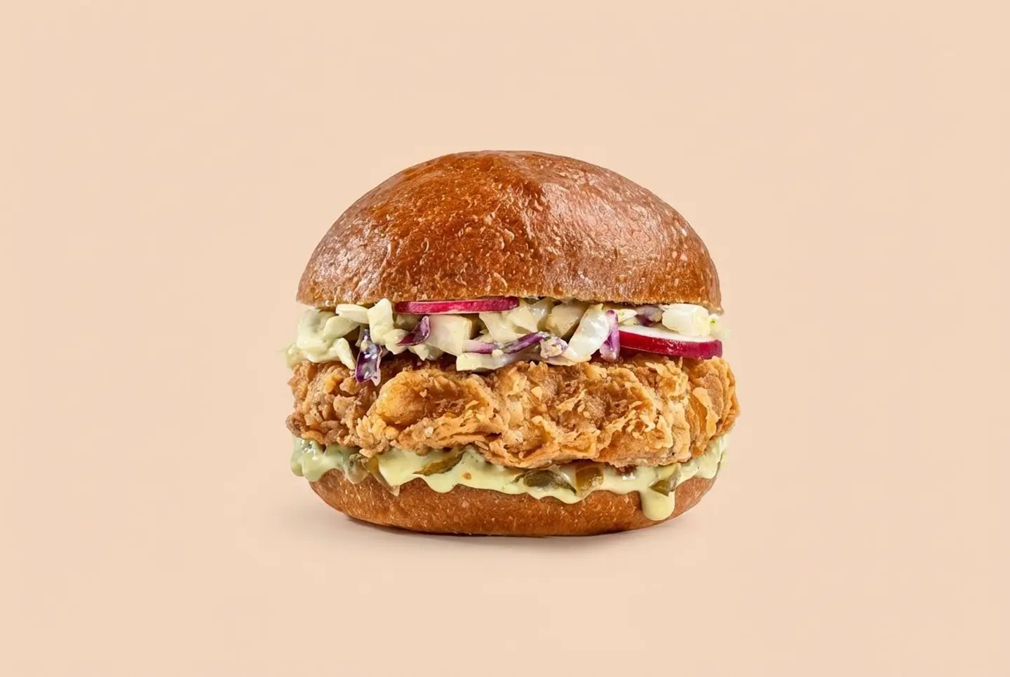 Sahab Fried Chicken Burger