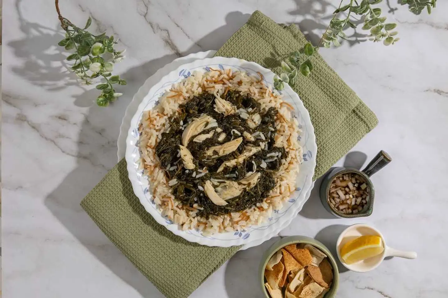 Chicken Mulukhiyah