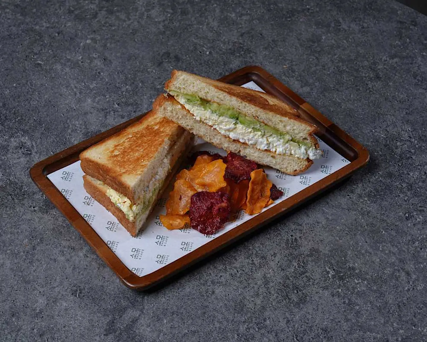 Brioche Scrambled Egg & Guacamole