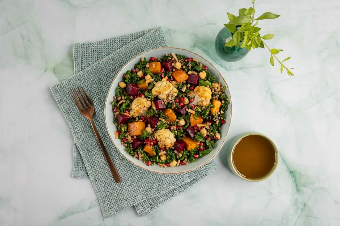 Vegan Maftool Bowl