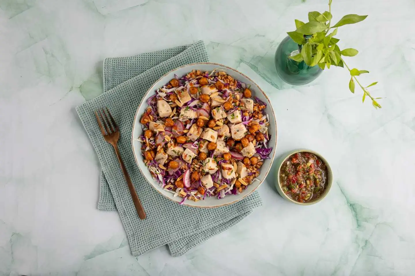 Chicken Bulgur Bowl