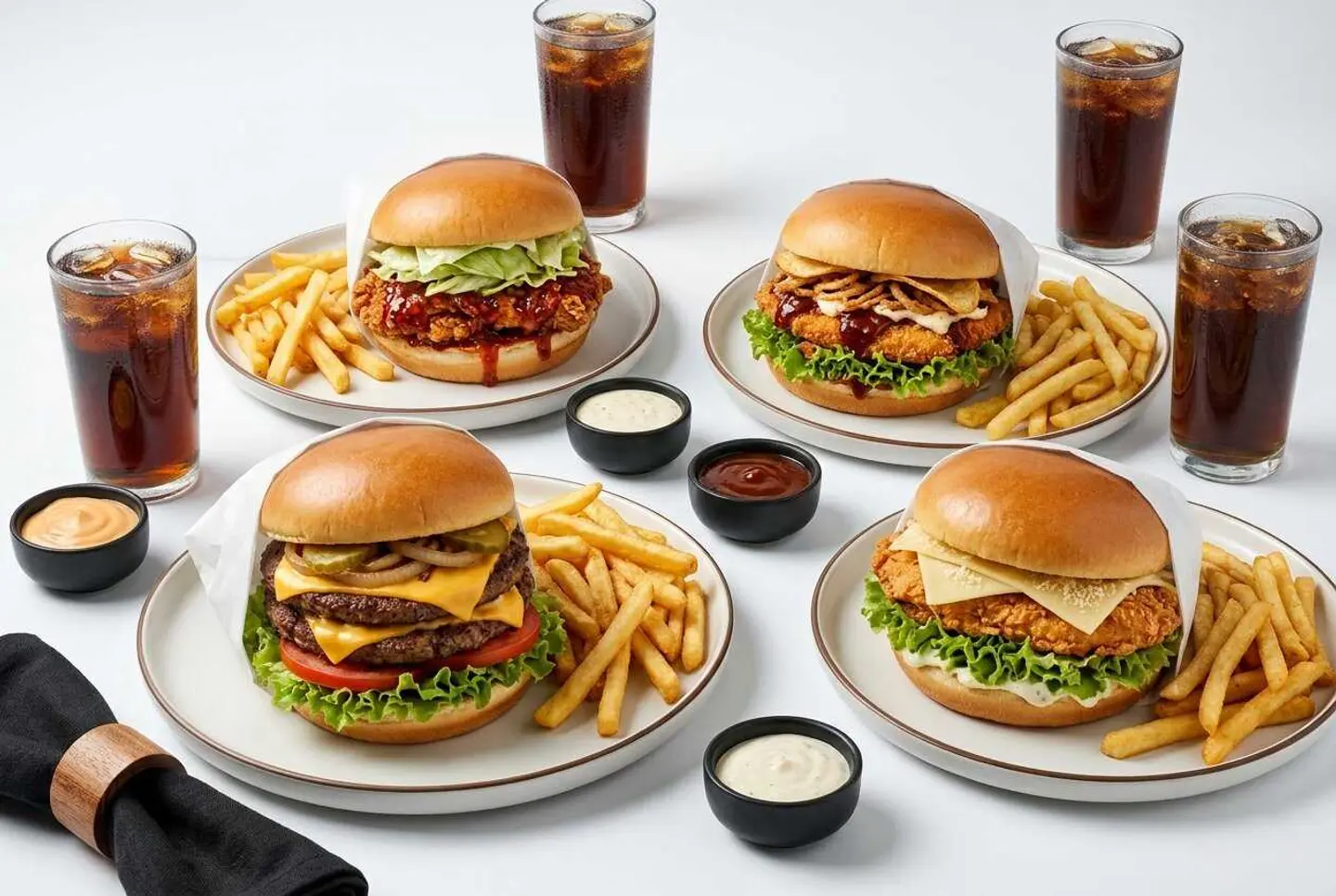 Full Burgers Down Box
