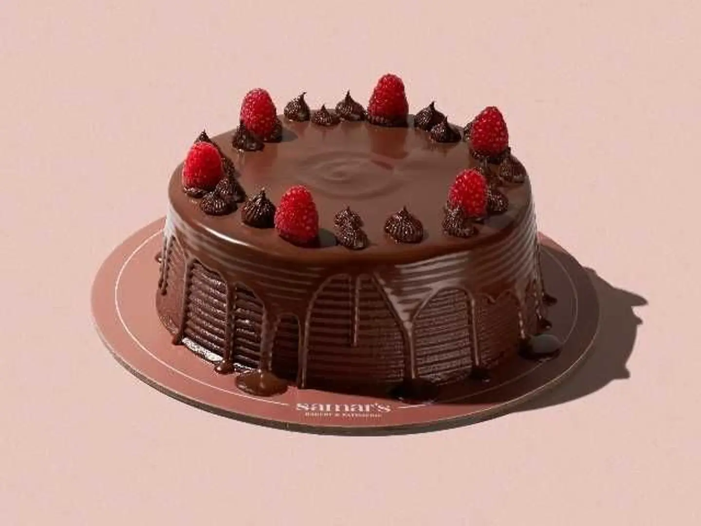 Chocolate Raspberry Cake