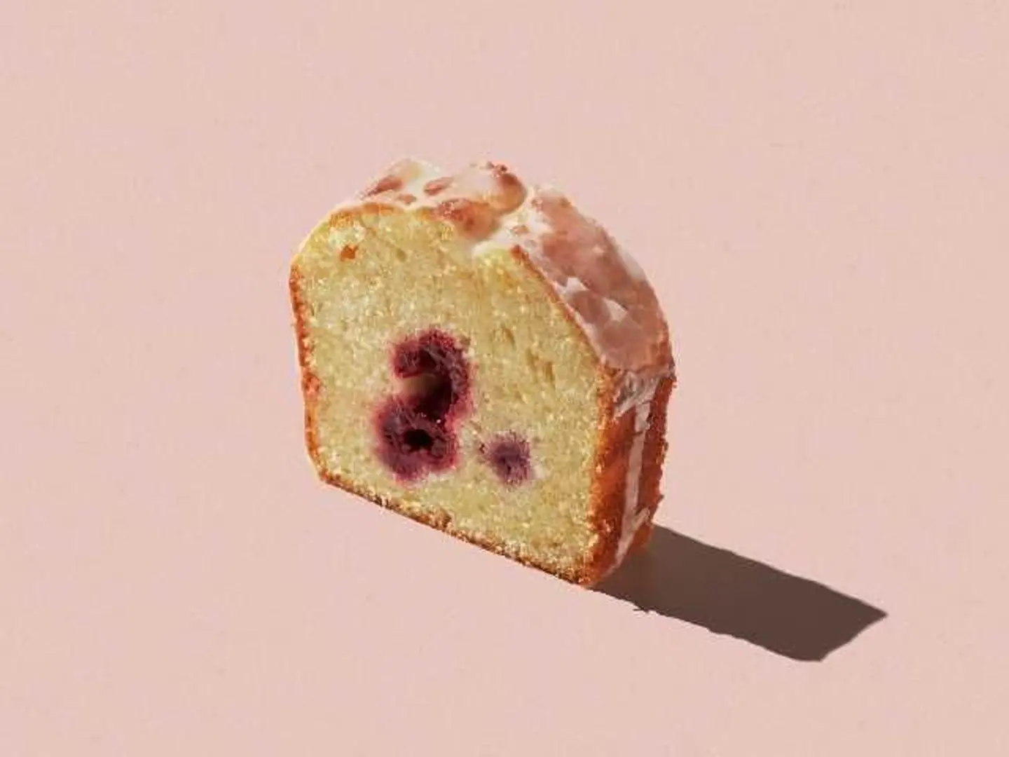 Lemon Raspberry Cake (Slice)