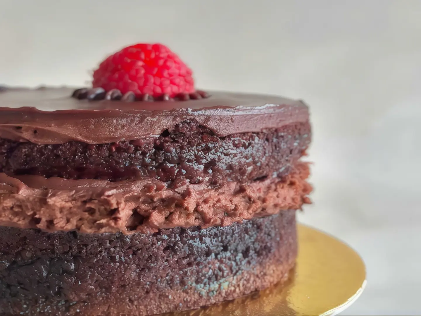 Mini Chocolate Raspberry Cake