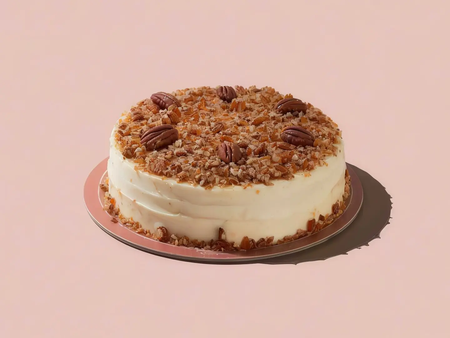 Sweet Pecan Carrot Cake