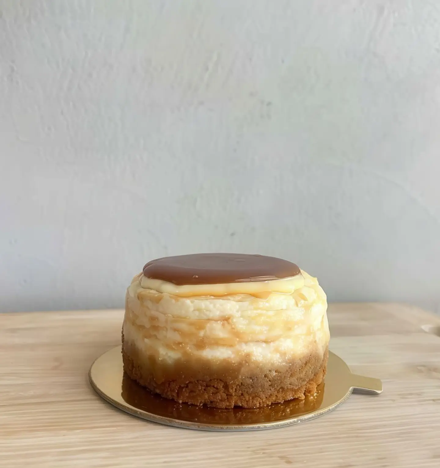 Mini Salted Caramel Cheesecake