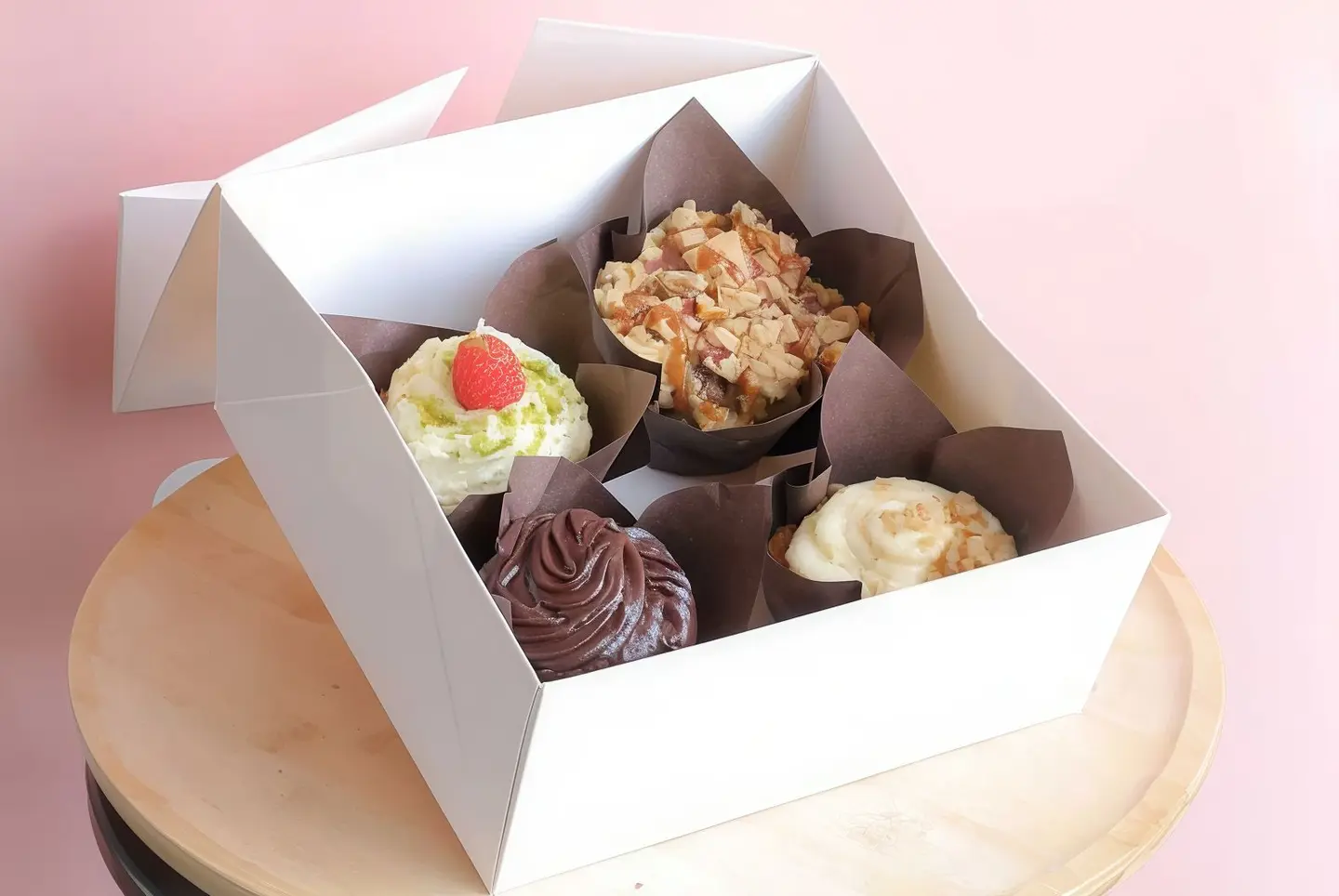 Samar's Muffin Box ( 4 Pcs )