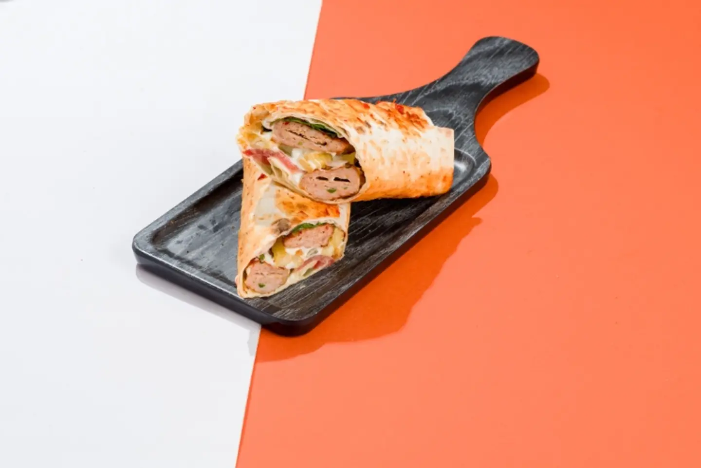 Double Meat Kebab Sandwich