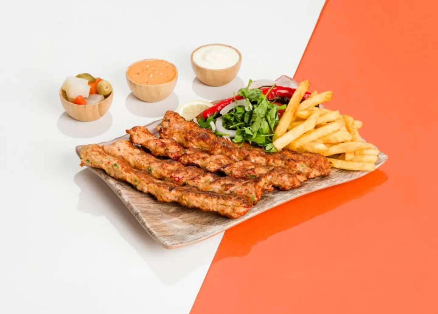 Grilled Chicken Kebab Nefer Meal