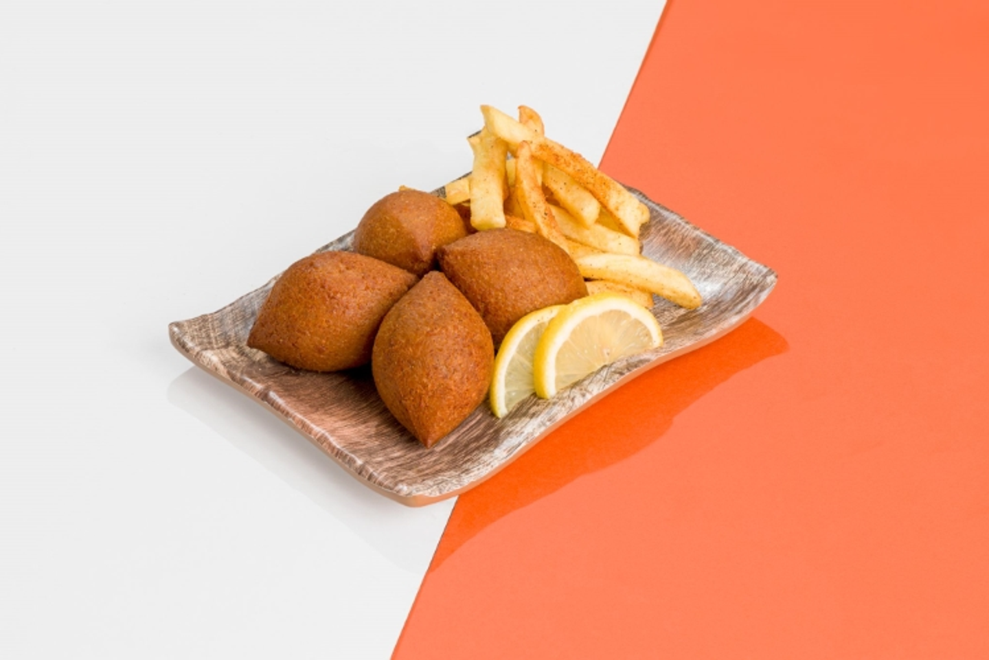 Fried Kubba Platter