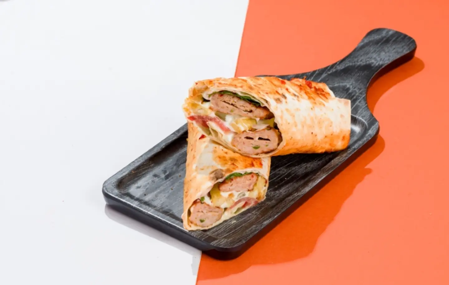 Double Chicken Kebab Sandwich