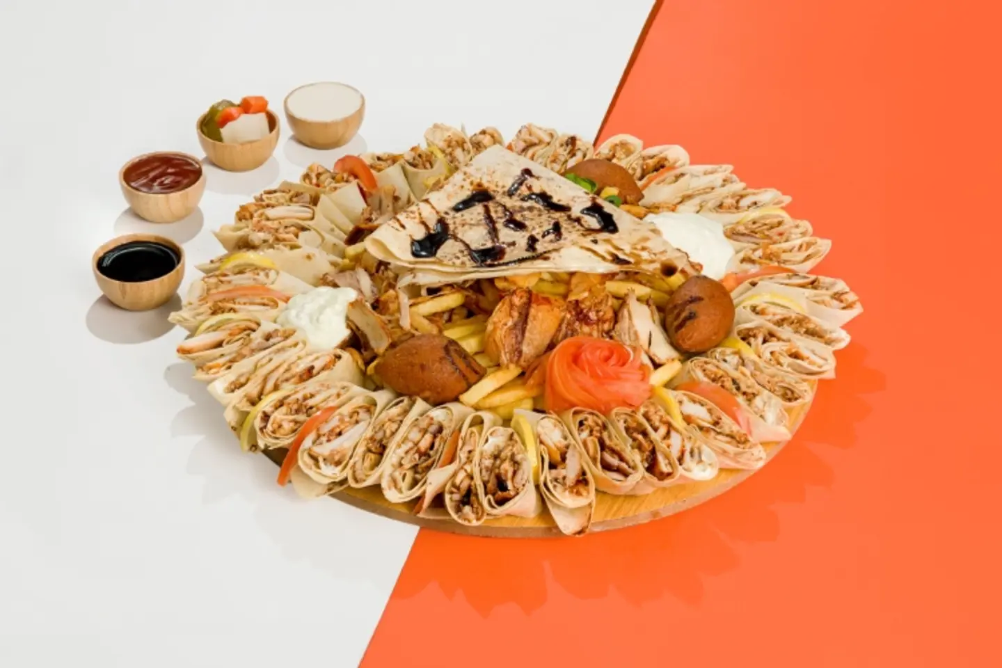 منسف بركات دجاج عائلي