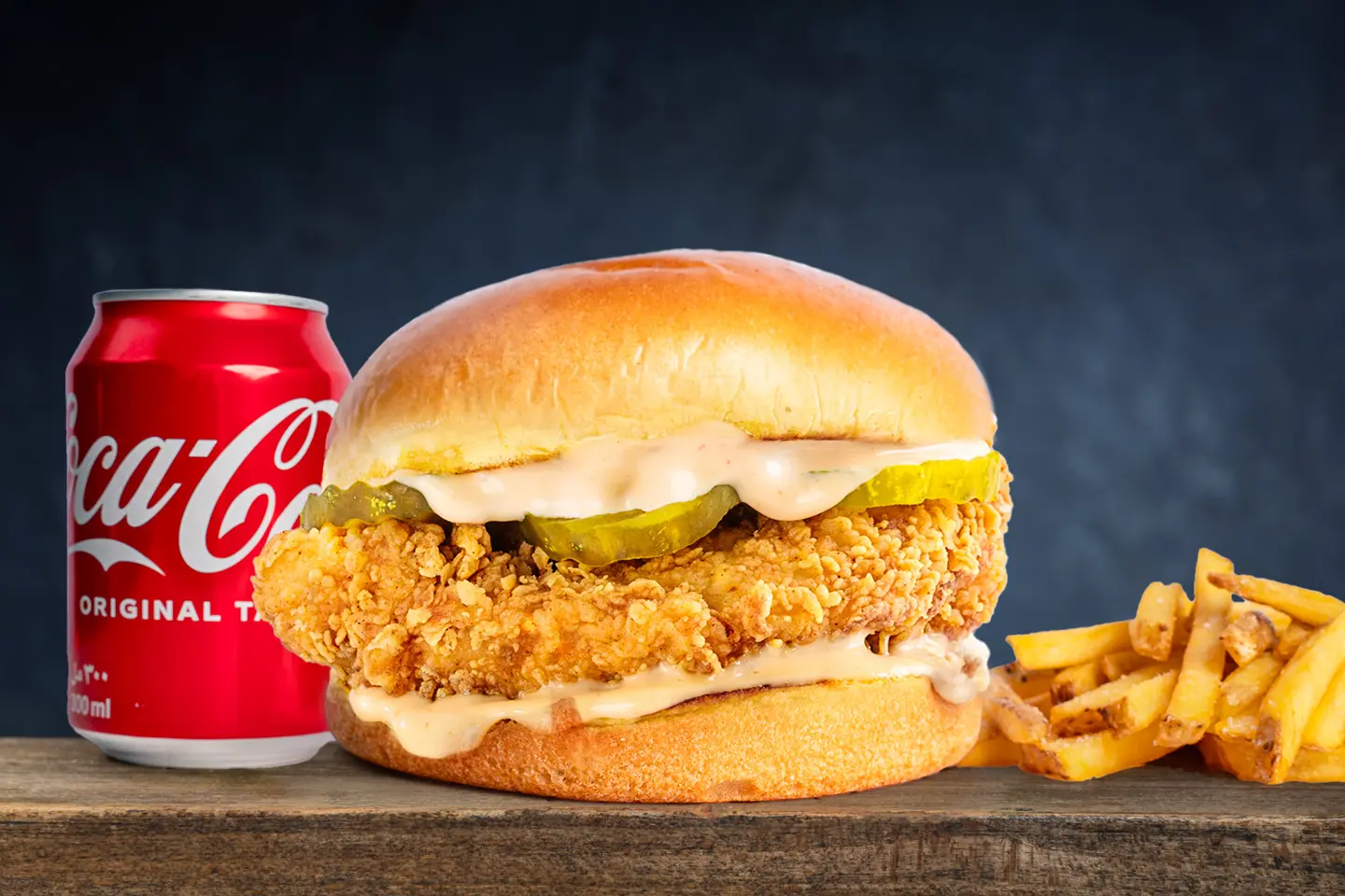 وجبة ساندويتش دجاج كلاسيكية