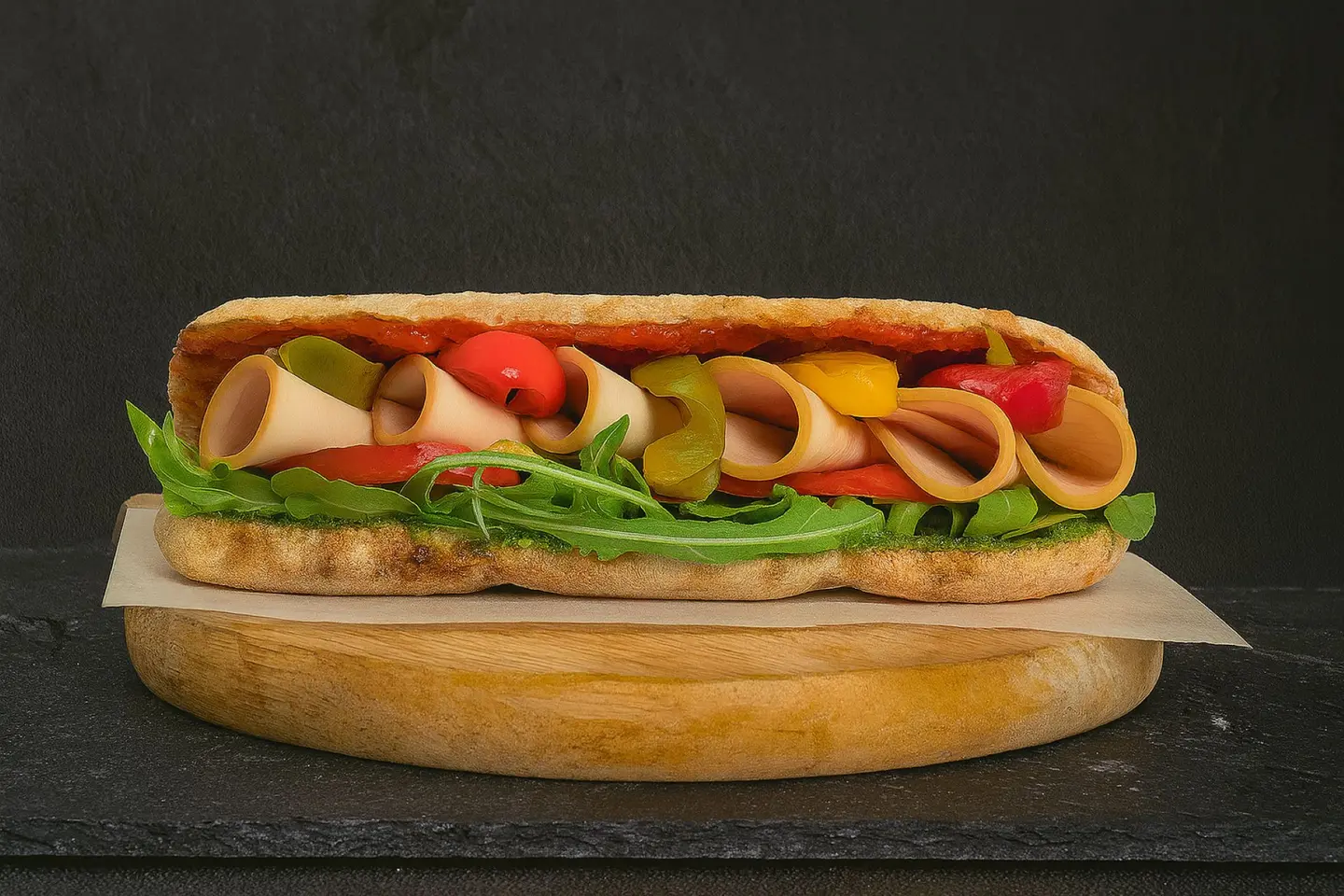 ديك رومي مدخن بستو