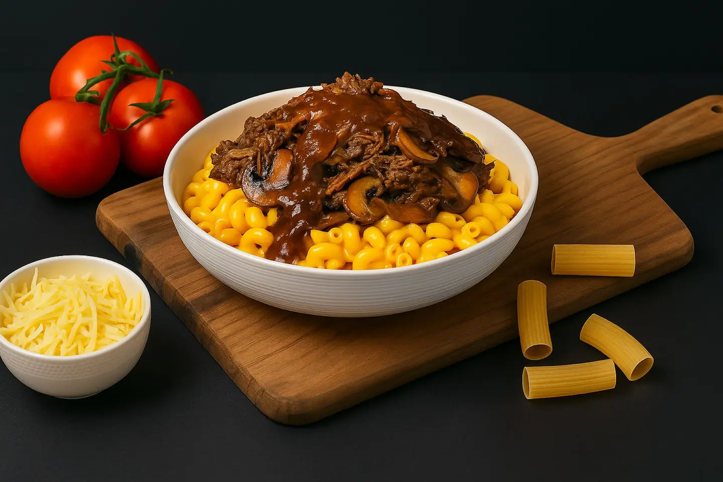 ماك لحم مع الغريفي