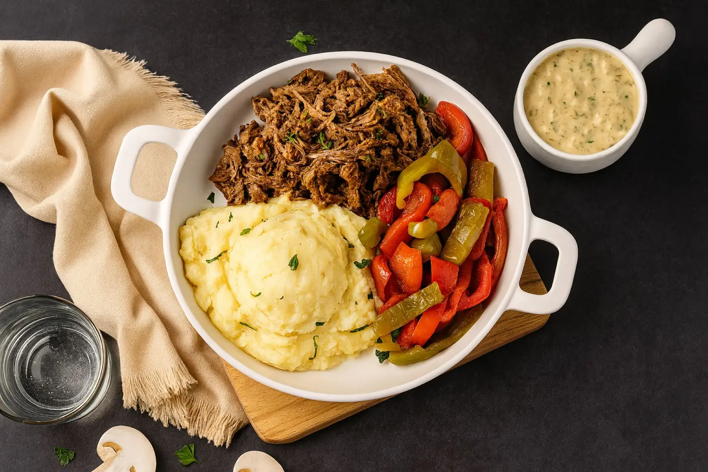 ماش برباكوا بالفلفل