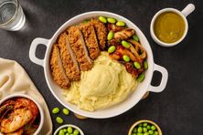 ماش كاتسو كاري (دجاج)