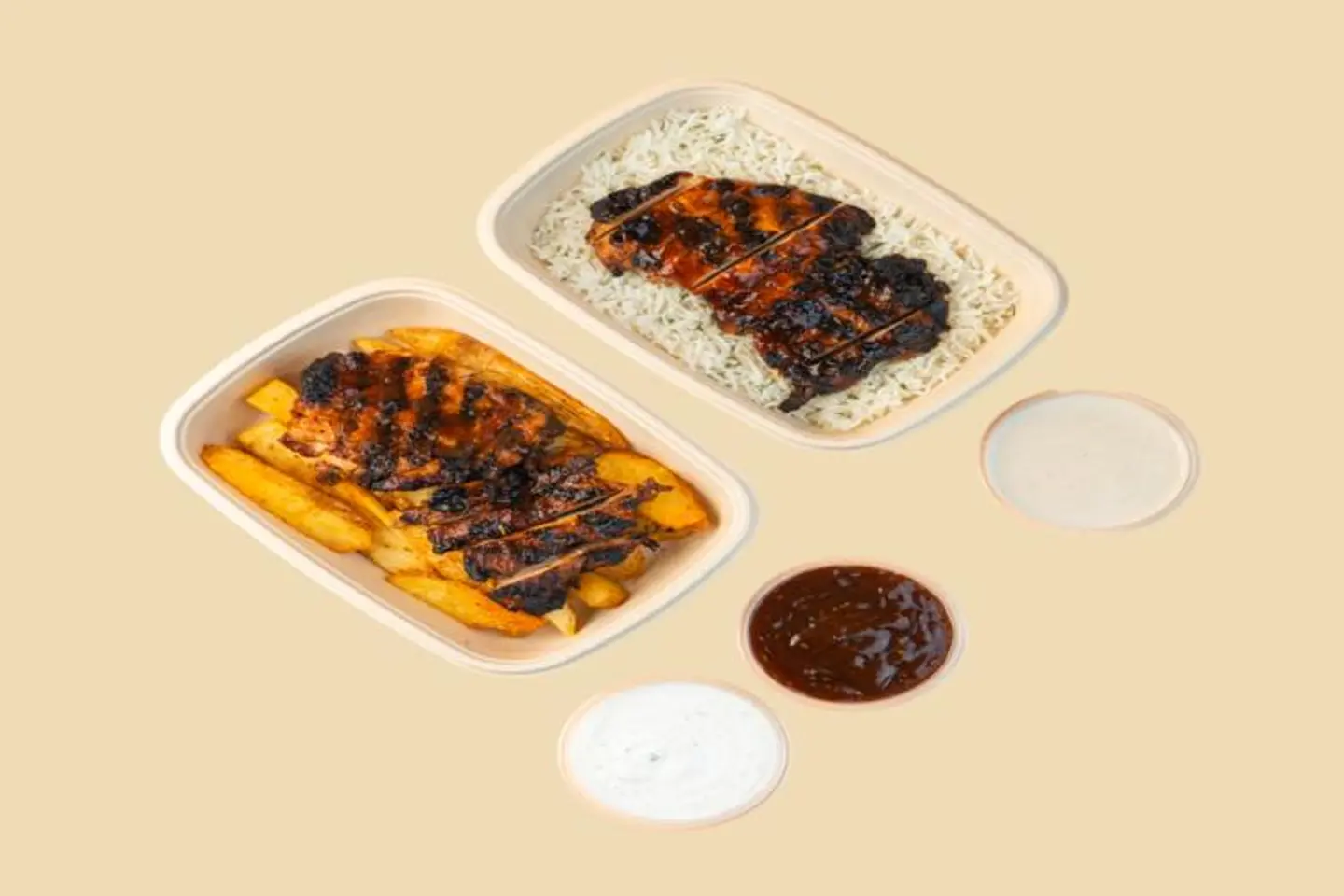 Half Grilled Spicy Chicken