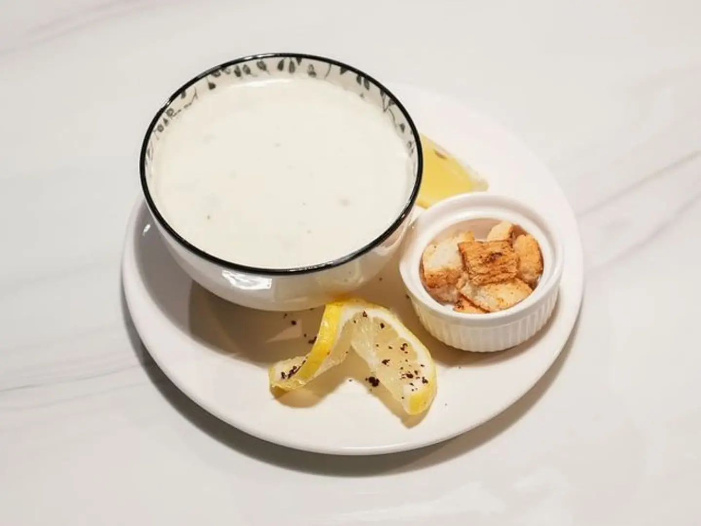 شوربة دجاج بالكريمة