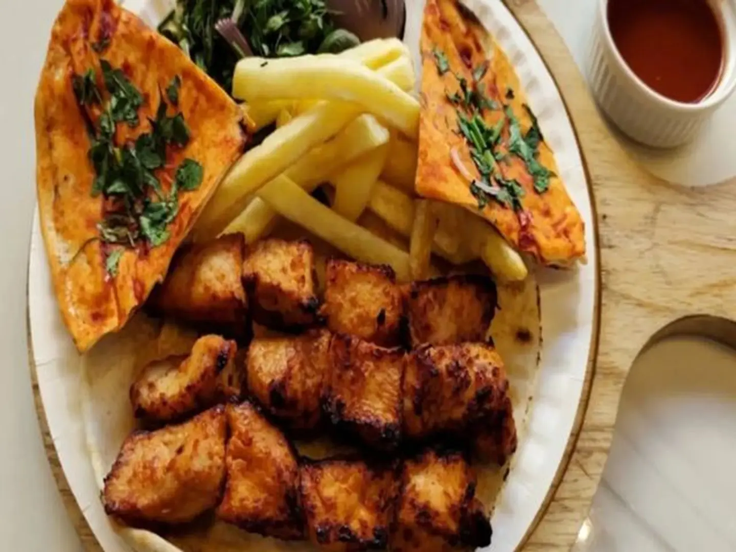 شيش طاووق عدد ٣ سيخ