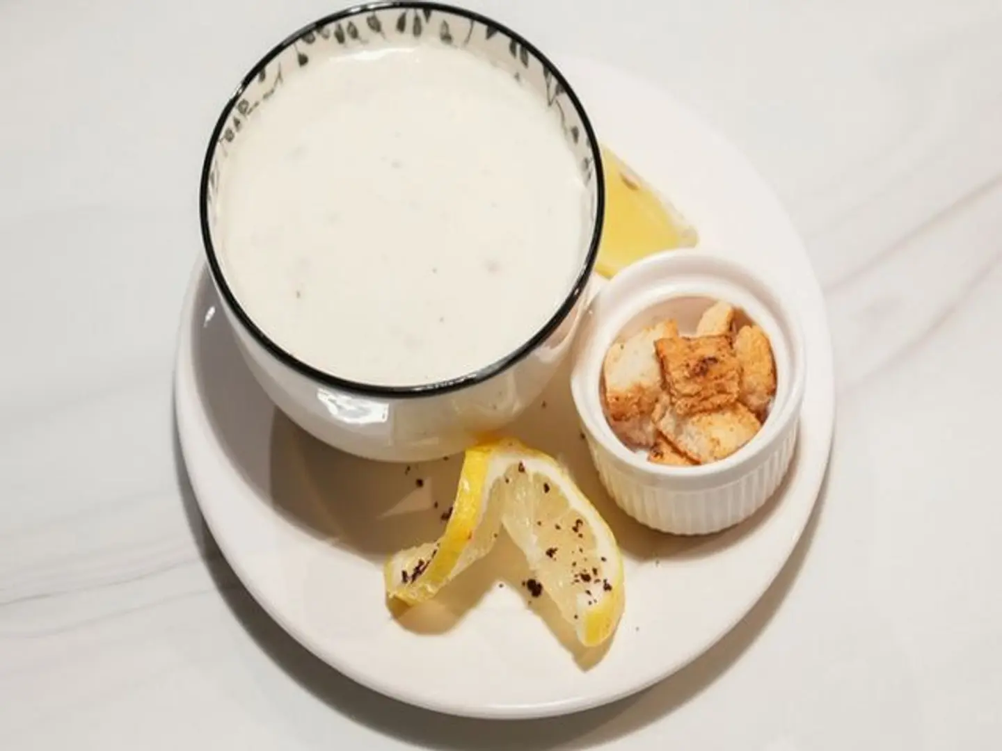 شوربة دجاج بالكريمة