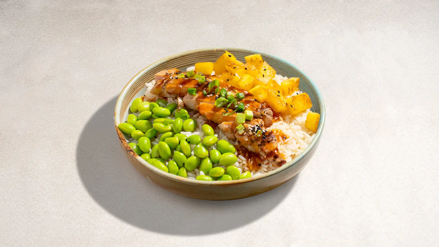 Sweet & Sour Teriyaki Rice Bowl