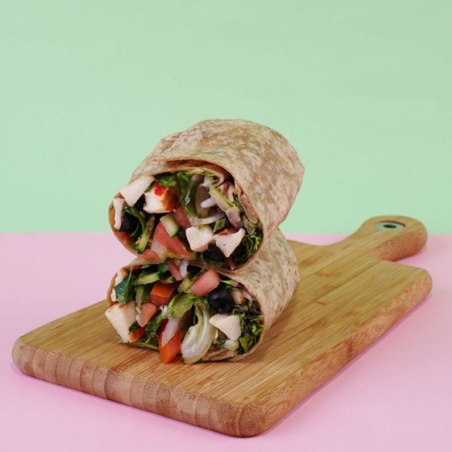 Grilled Halloumi Wrap