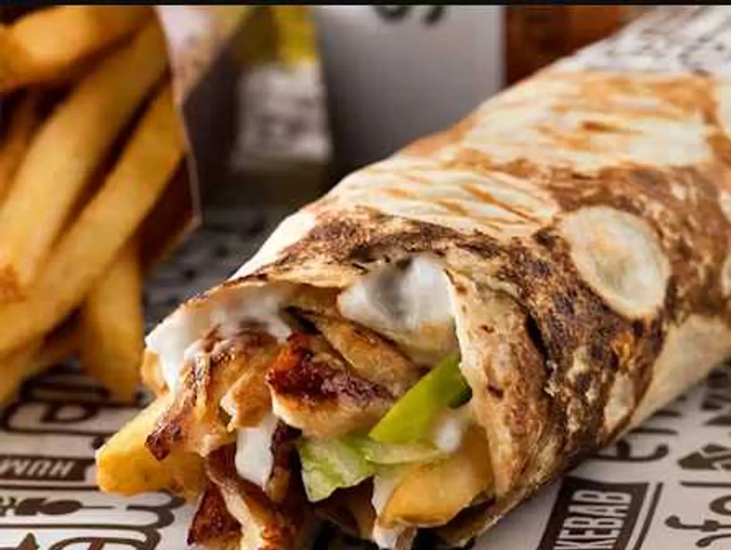 ساندوتش شاورما دجاج صغير