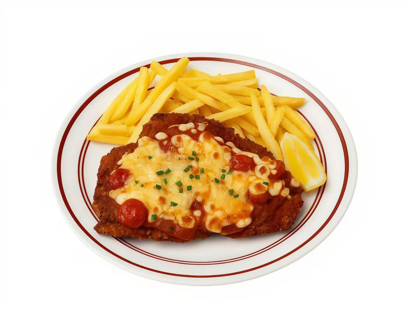 طبق مارينارا شنيتزل