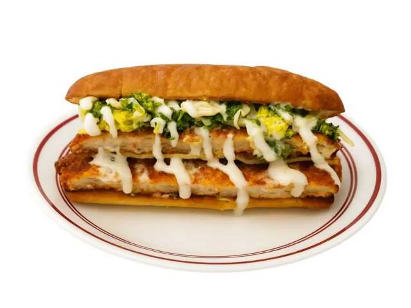 Kale Schnitz Sandwich