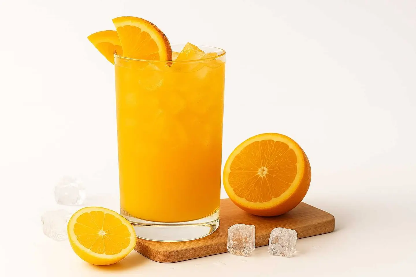 عصير البرتقال الطازج
