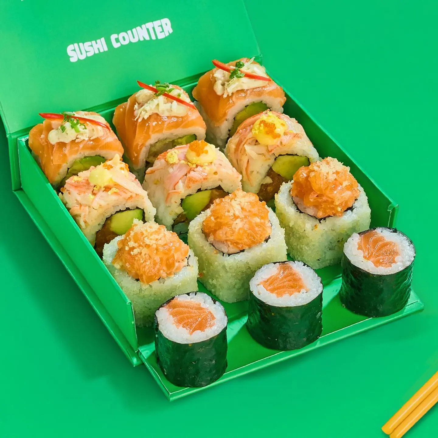 Salmon Box  12 Pcs