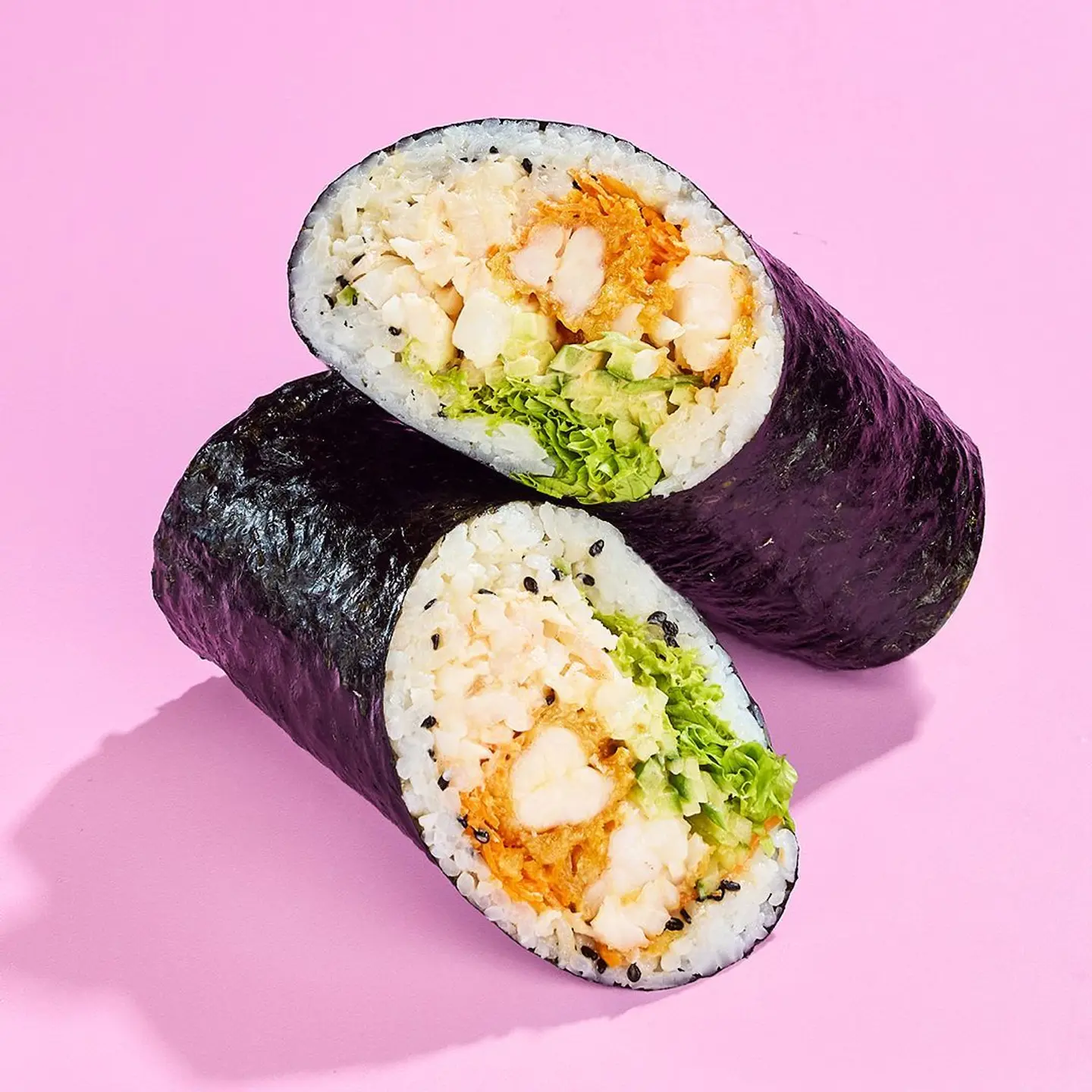Dynamite Shrimp Sushi Burrito