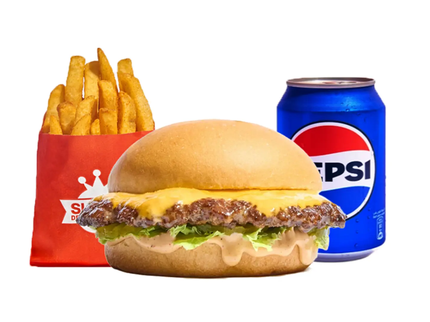 وجبة كراون لحم
